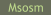 Msosm